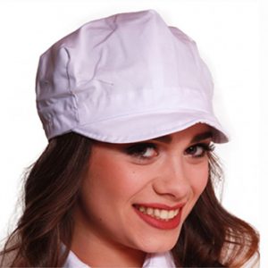 cappellino bianco visiera unisex