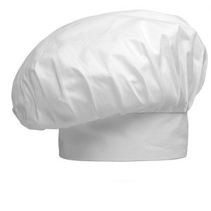 cappello bianco cuoco tcd