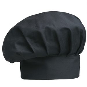 cappello nero cuoco tcd