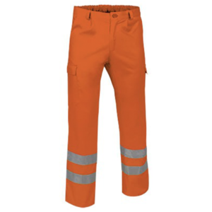Pantalone alta visibilità arancio